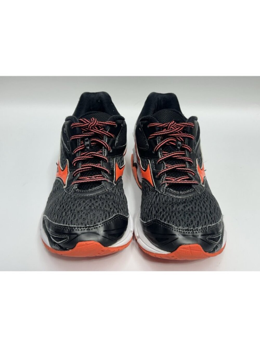 Mizuno Wave Inspire 13 Womens Shoes Size 10 Black Orange Running Gym *no Insoles - Picture 3 of 9